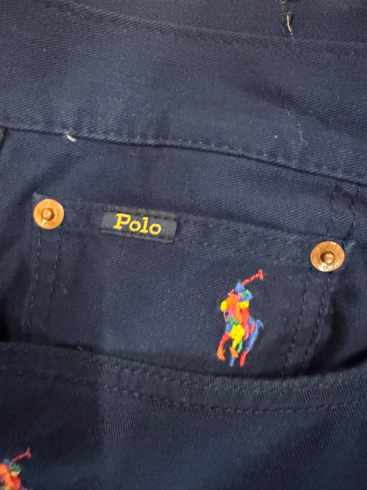 Polo Ralph Lauren Embroidered Polo-Dot Jeans