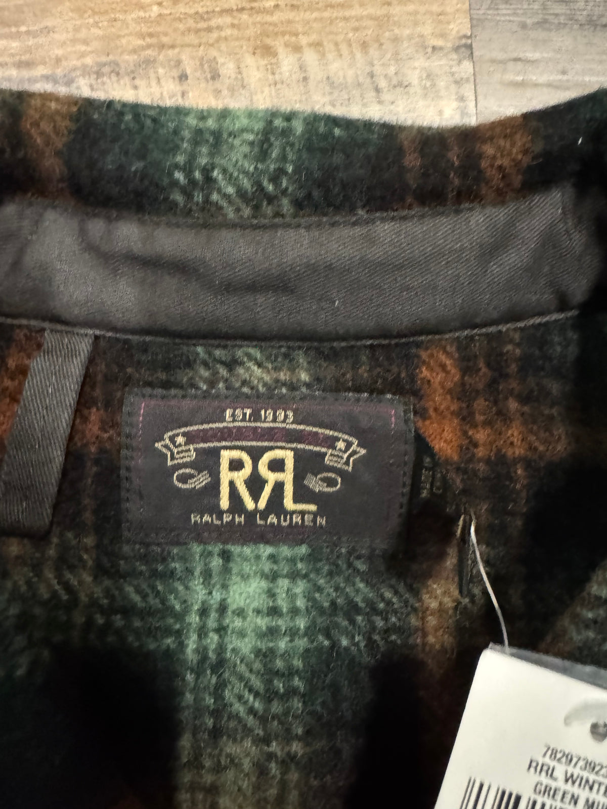 NWT RRL Ralph Lauren Heavyweight Workshirt