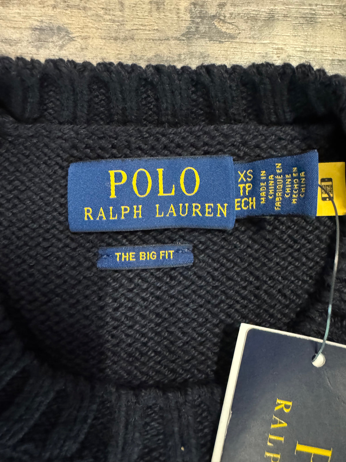 NWT Polo Ralph Lauren Gothic Knit Sweater