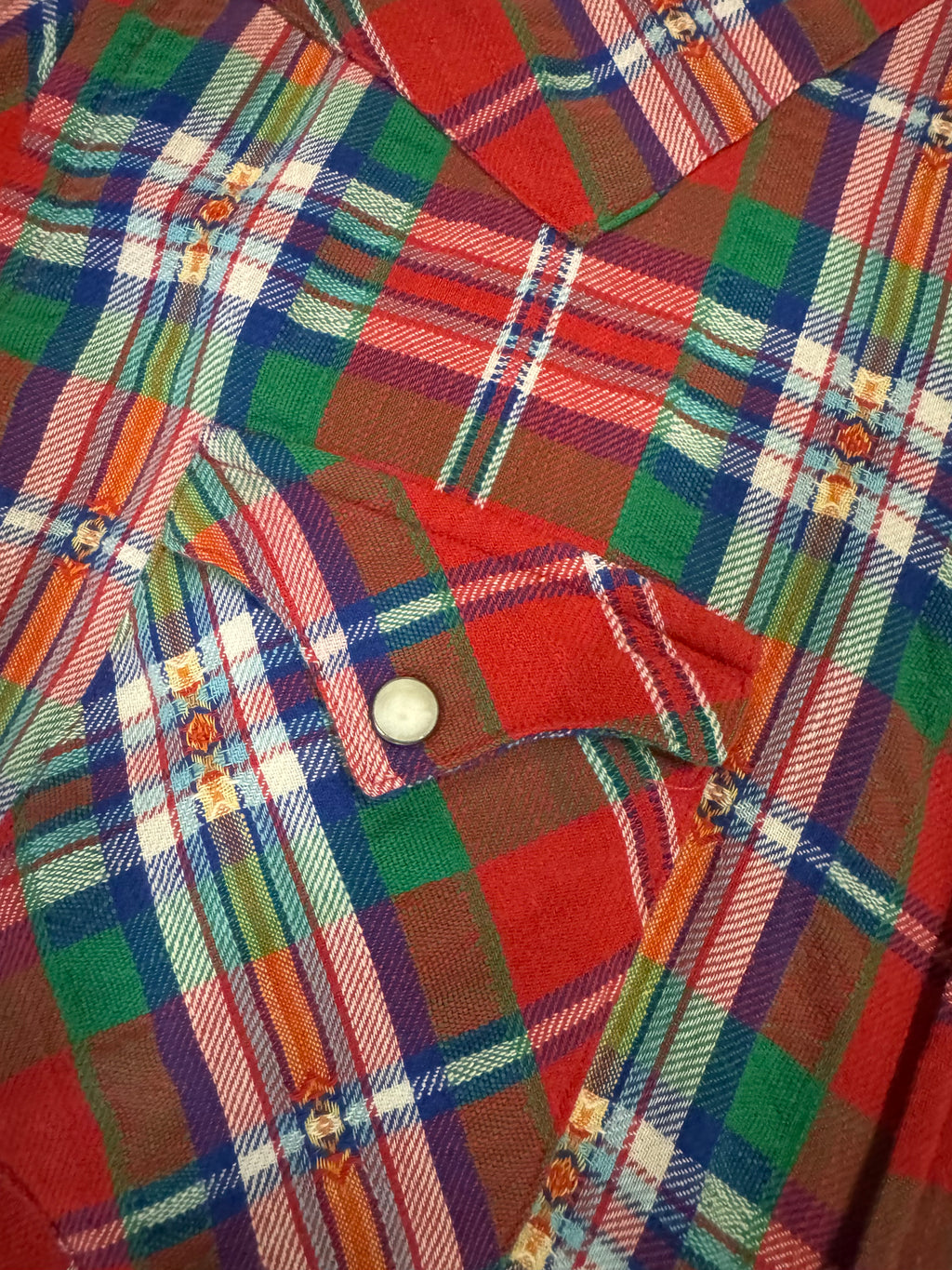 Vintage OG Polo Ralph Lauren Native Inspired Western Flannel