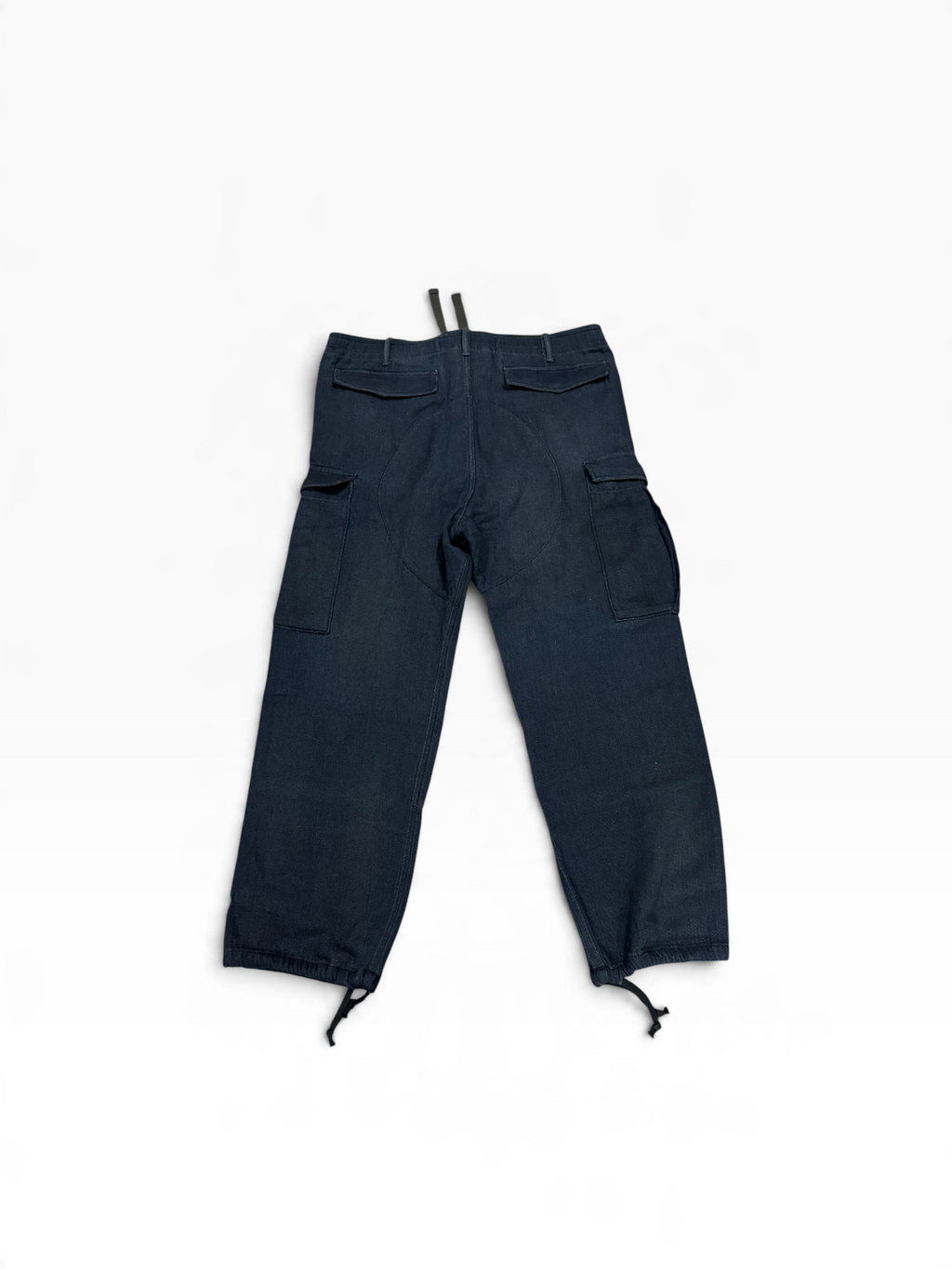 NWT RRL Ralph Lauren Heavyweight Indigo Cargo Joggers
