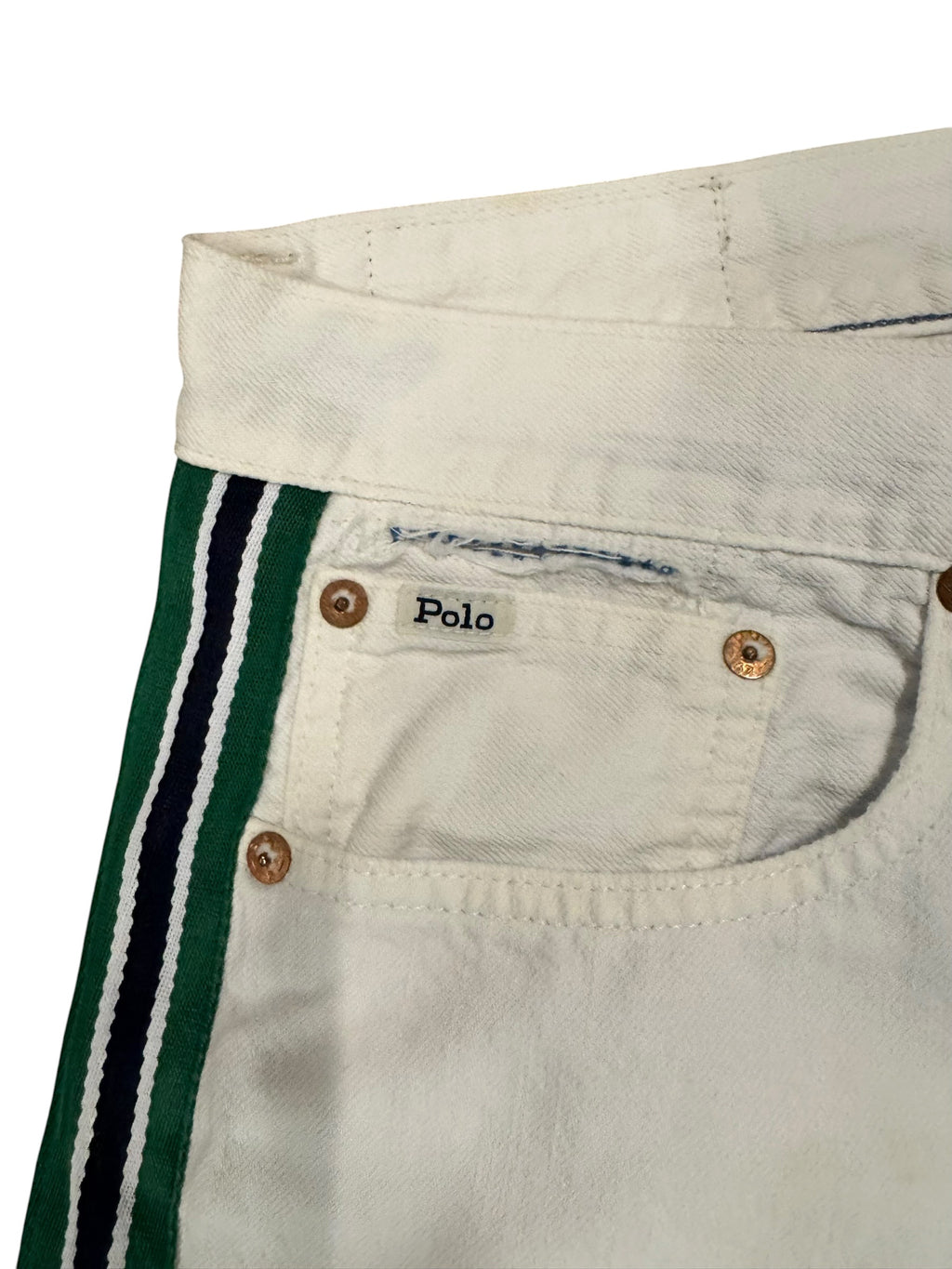Polo Ralph Lauren Distressed Naval Denim Jeans