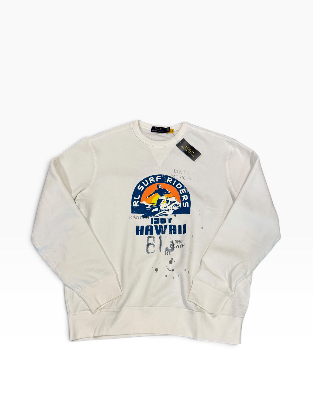 NWT Polo Ralph RL SURF Sweatshirt