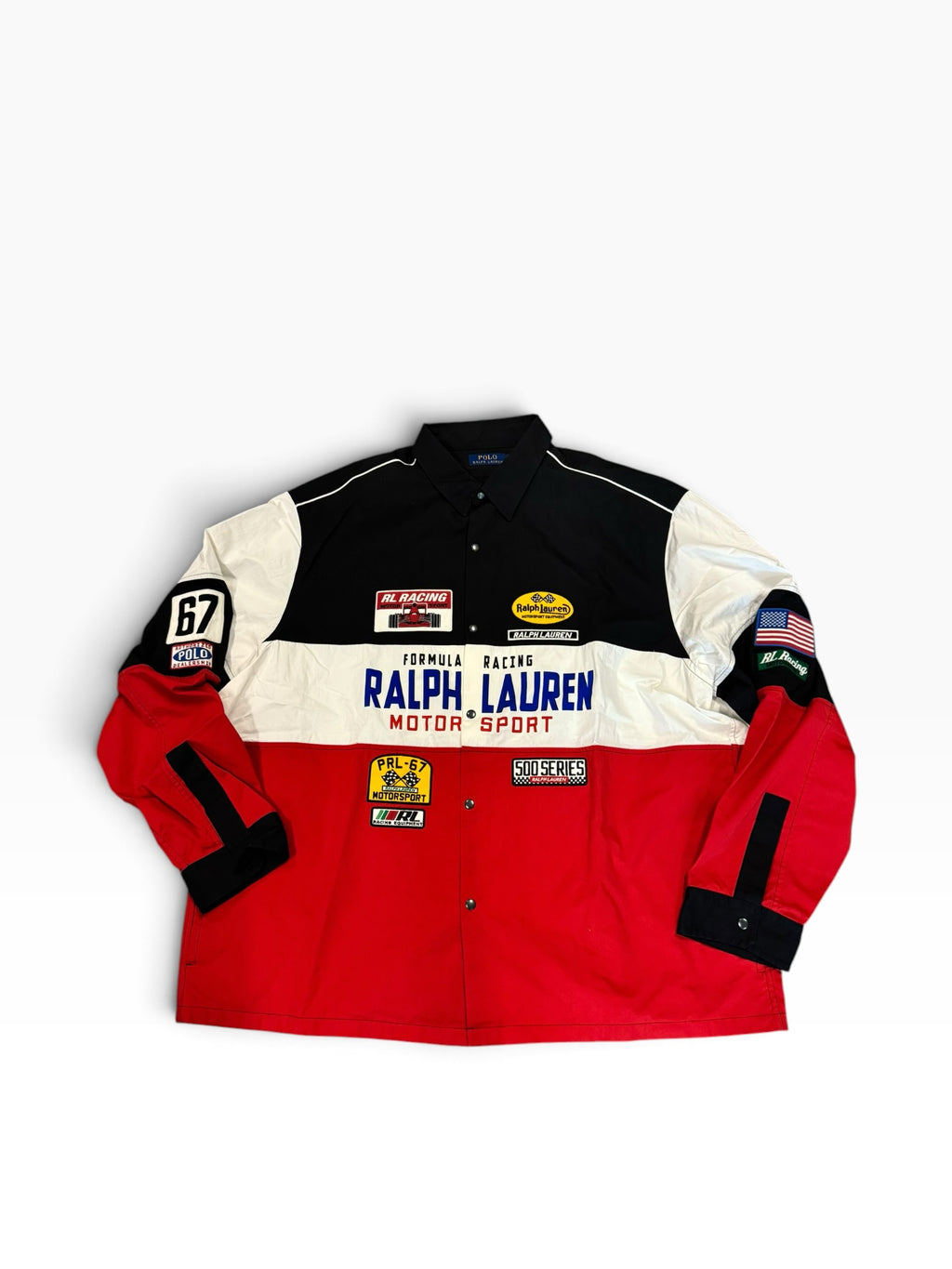 Polo Sport Ralph Lauren Racing Button Up Shirt