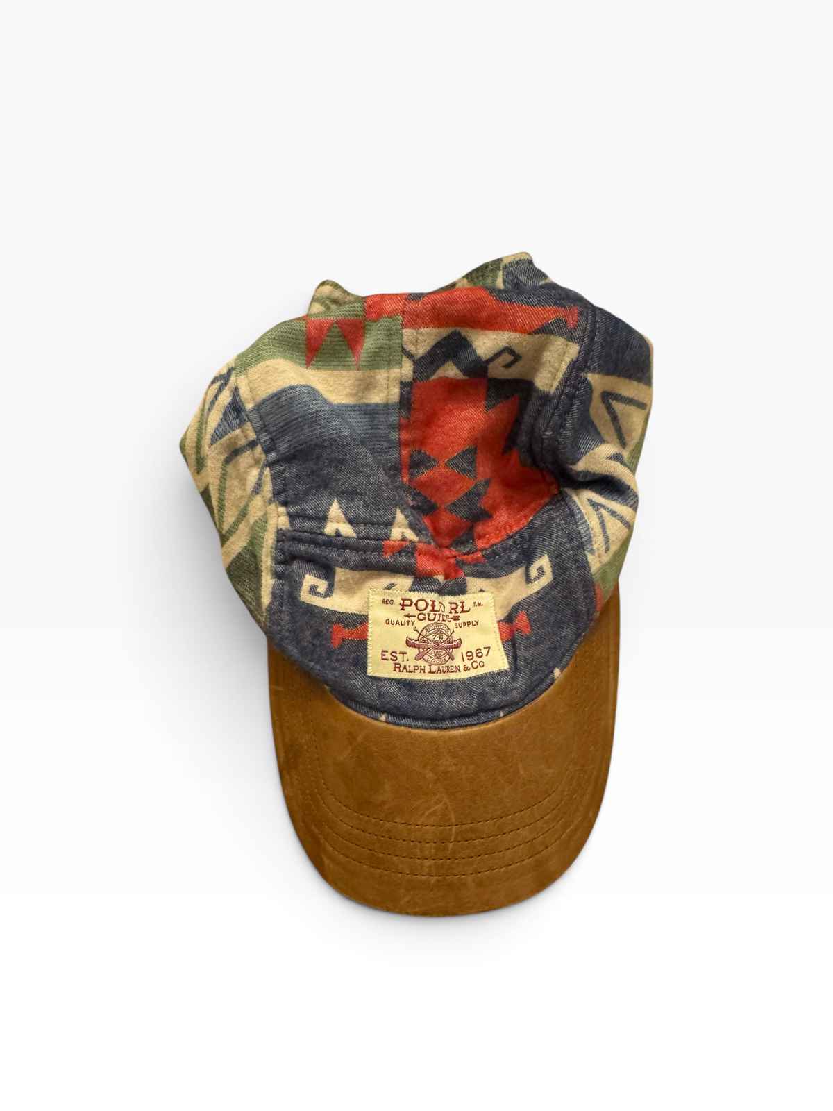 Polo Ralph Lauren Native Inspired RL GUIDE 5 Panel Hat