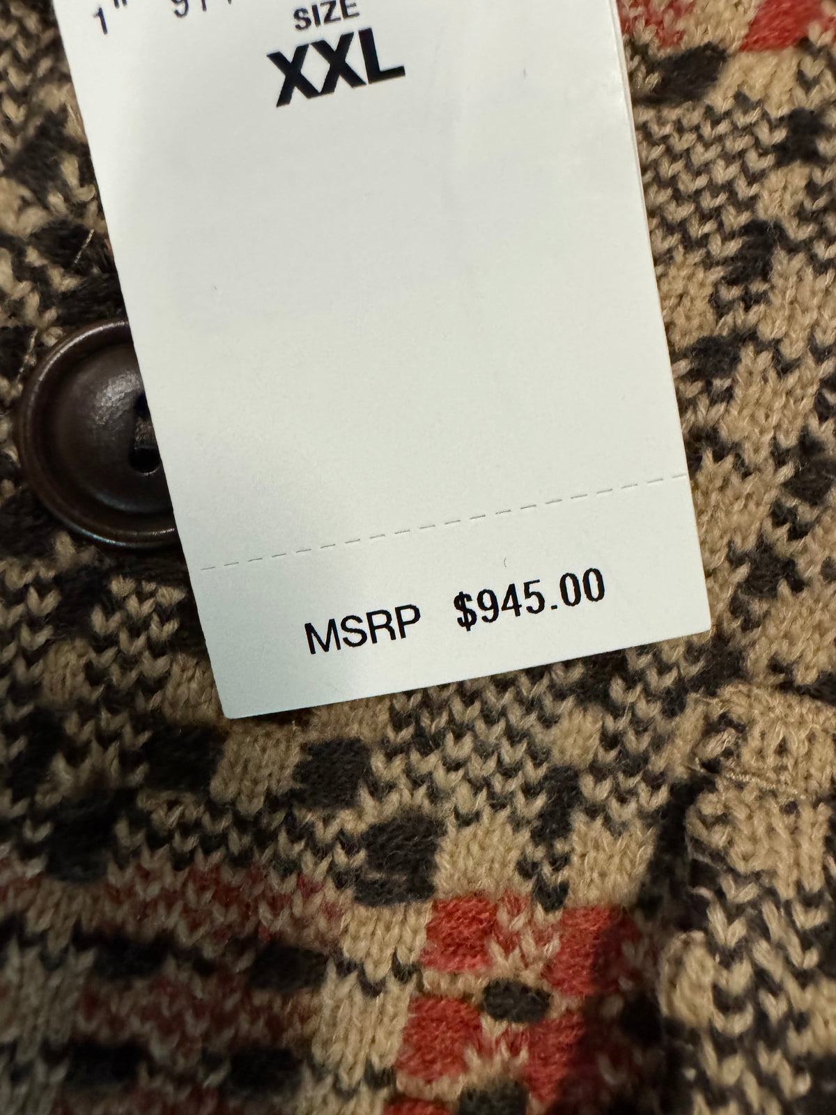 NWT RRL Ralph Lauren Heavyweight Knit Workshirt