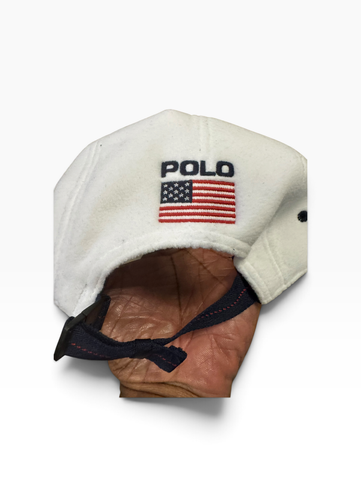 NWT Polo Ralph Lauren Fleece USA 5 Panel Hat