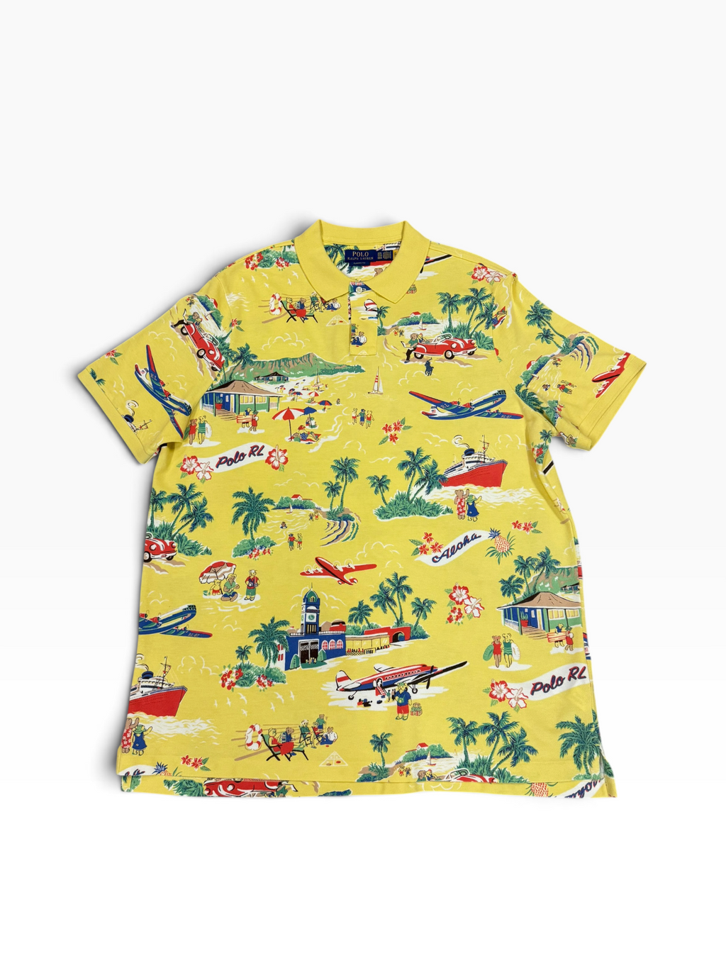 Polo Ralph Lauren Aloha Bear Vacation Graphic Shirt
