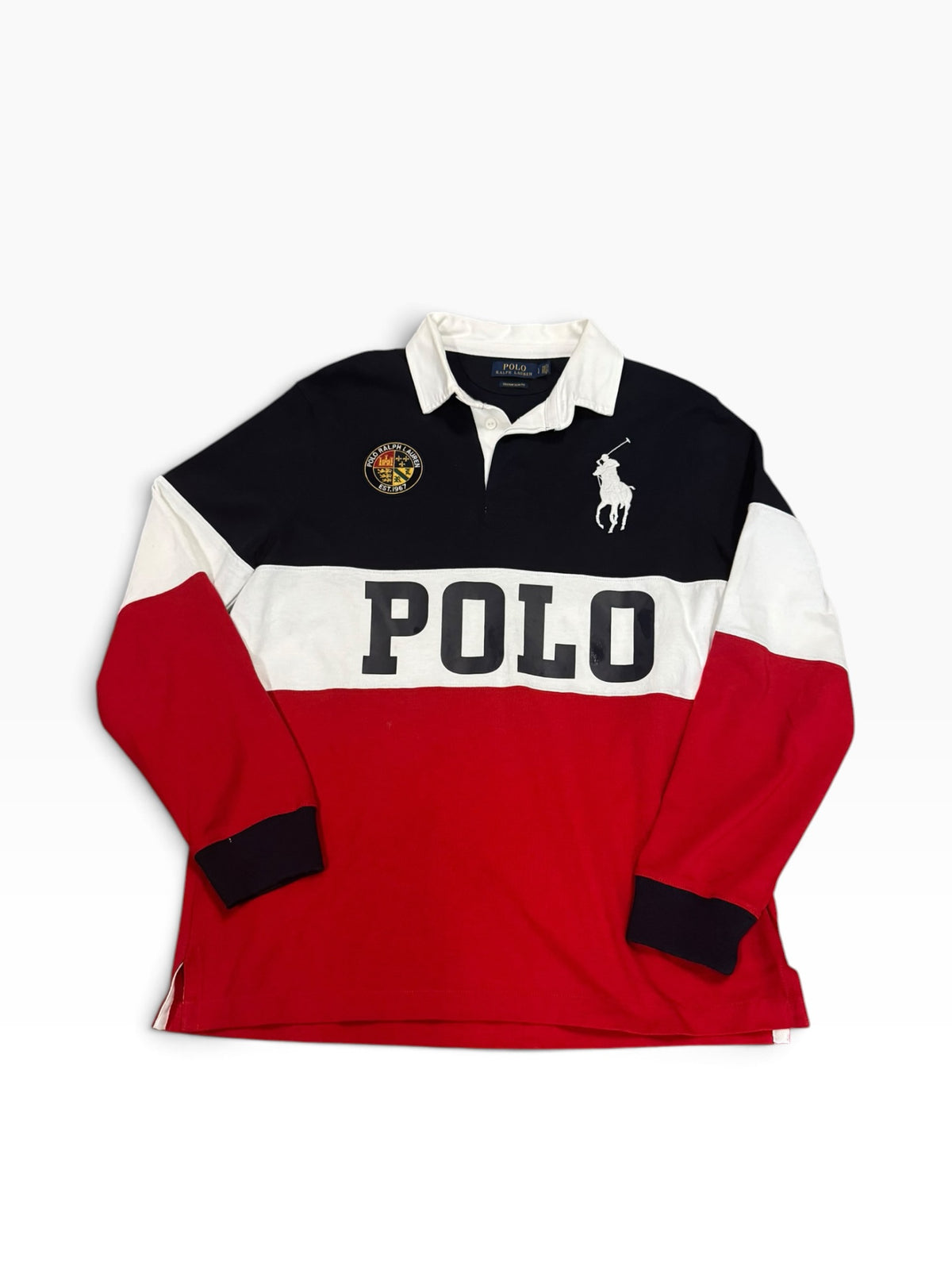 Polo Ralph Lauren Big Pony Spellout Cookie Rugby