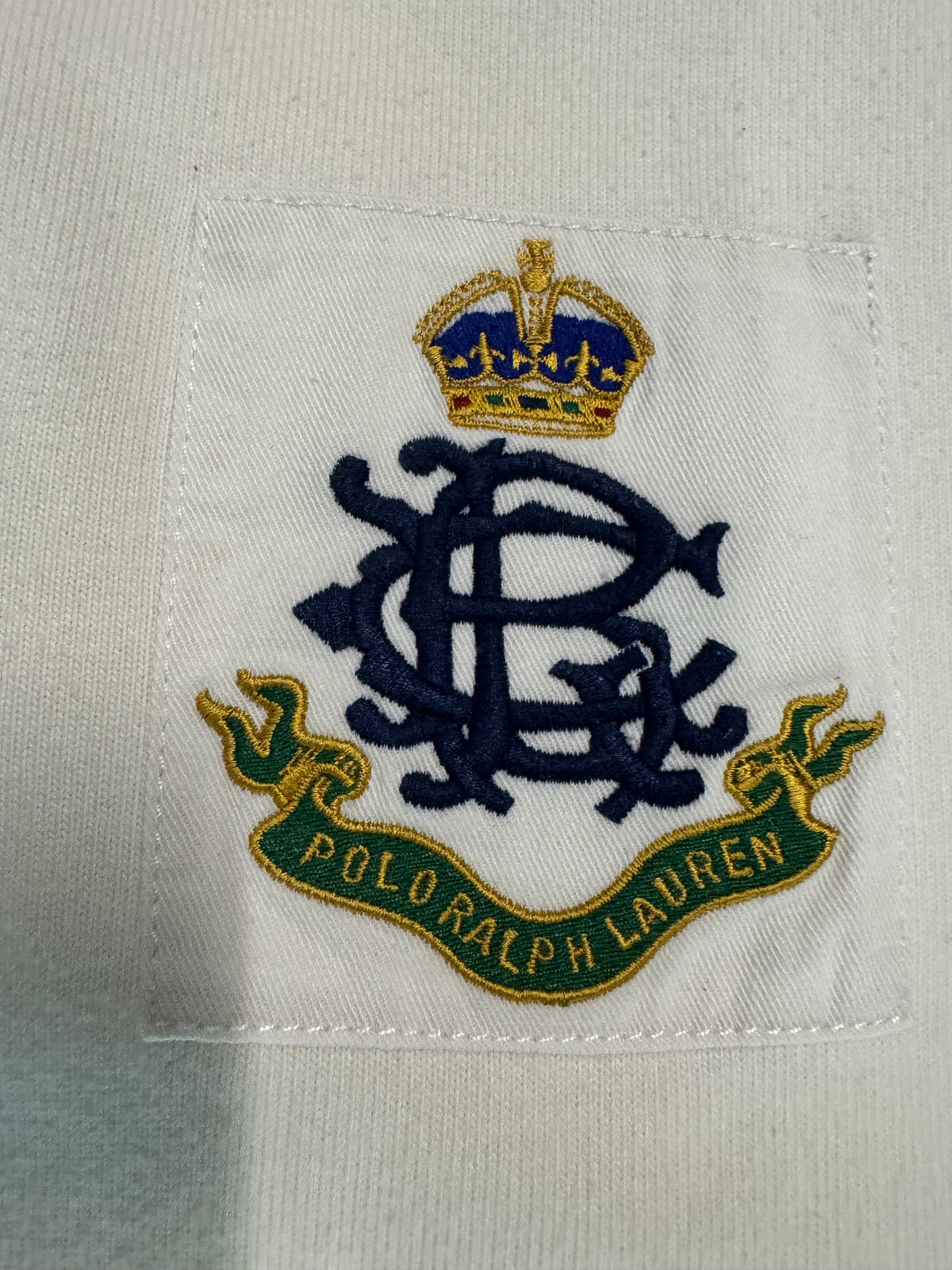 Vintage OG Polo Ralph Lauren Scribble Crown Rugby