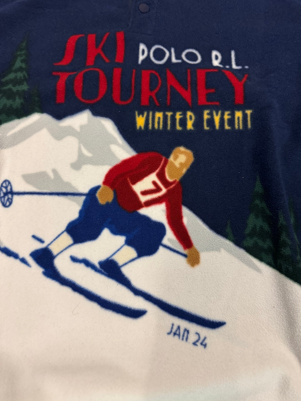 NWT Polo Ralph Lauren Ski Fleece Sweatshirt