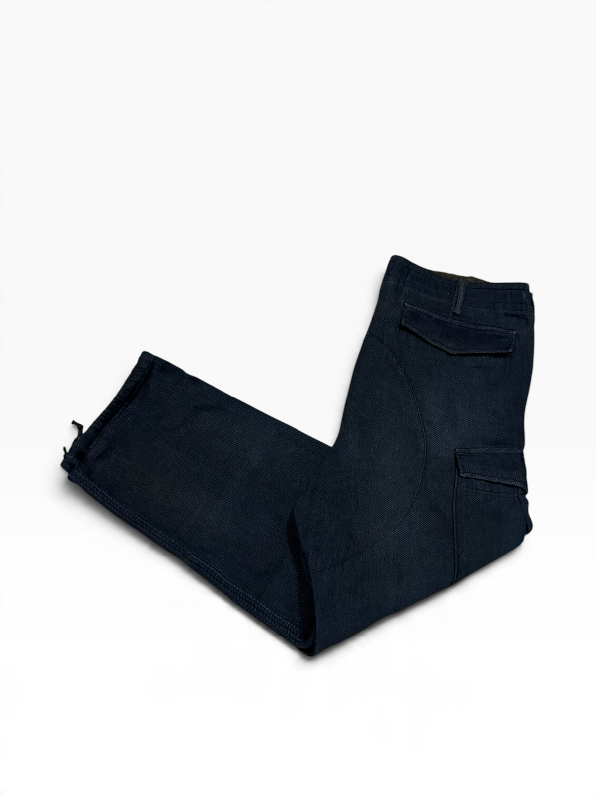 NWT RRL Ralph Lauren Heavyweight Indigo Cargo Joggers