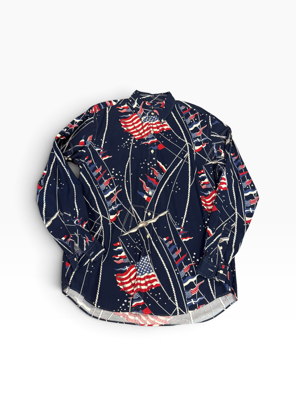 Polo Ralph Lauren American Flag Graphic Button Down