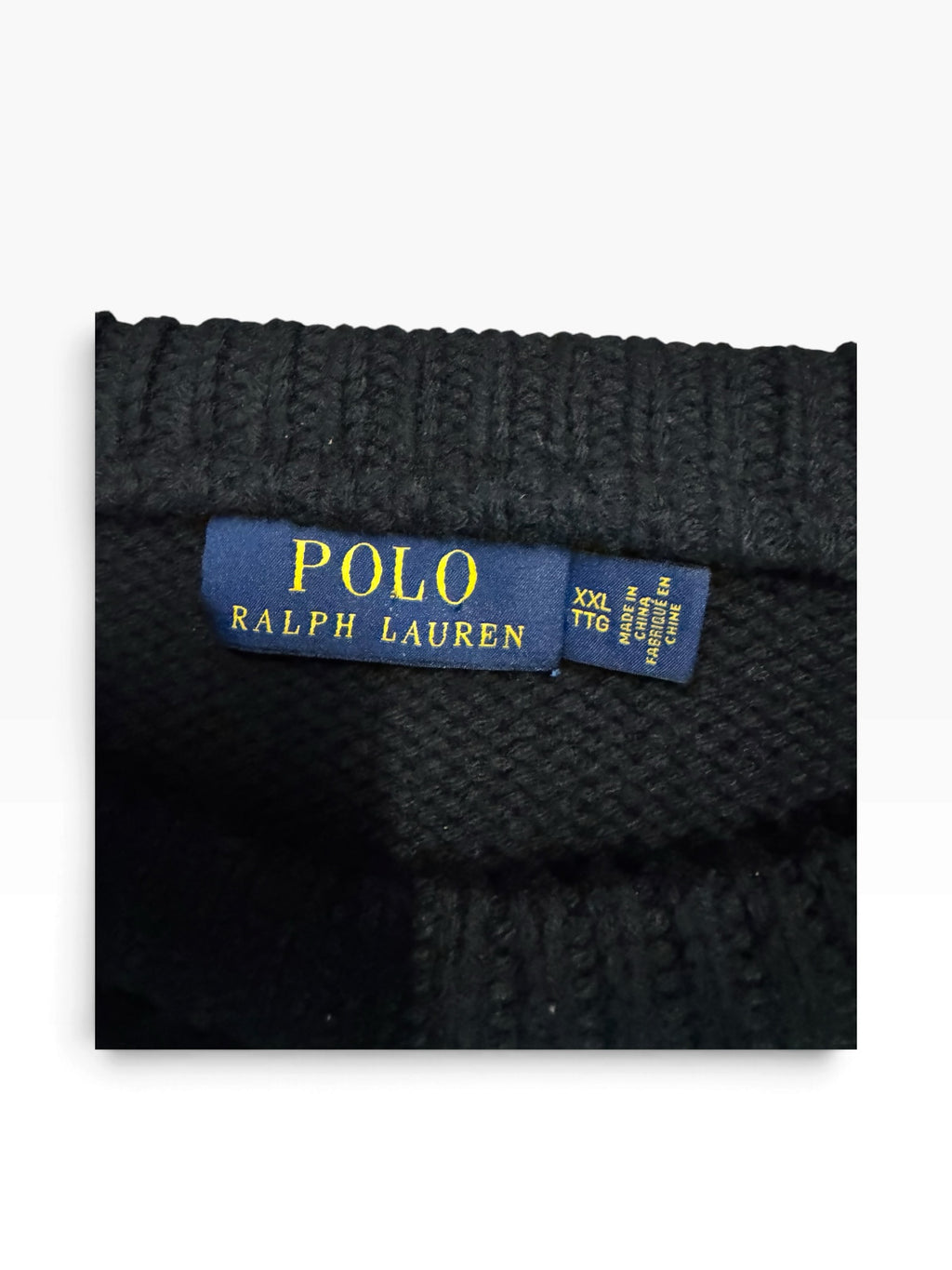 Polo Ralph Lauren Embroidered 92 Stadium Pwing Knit Sweater