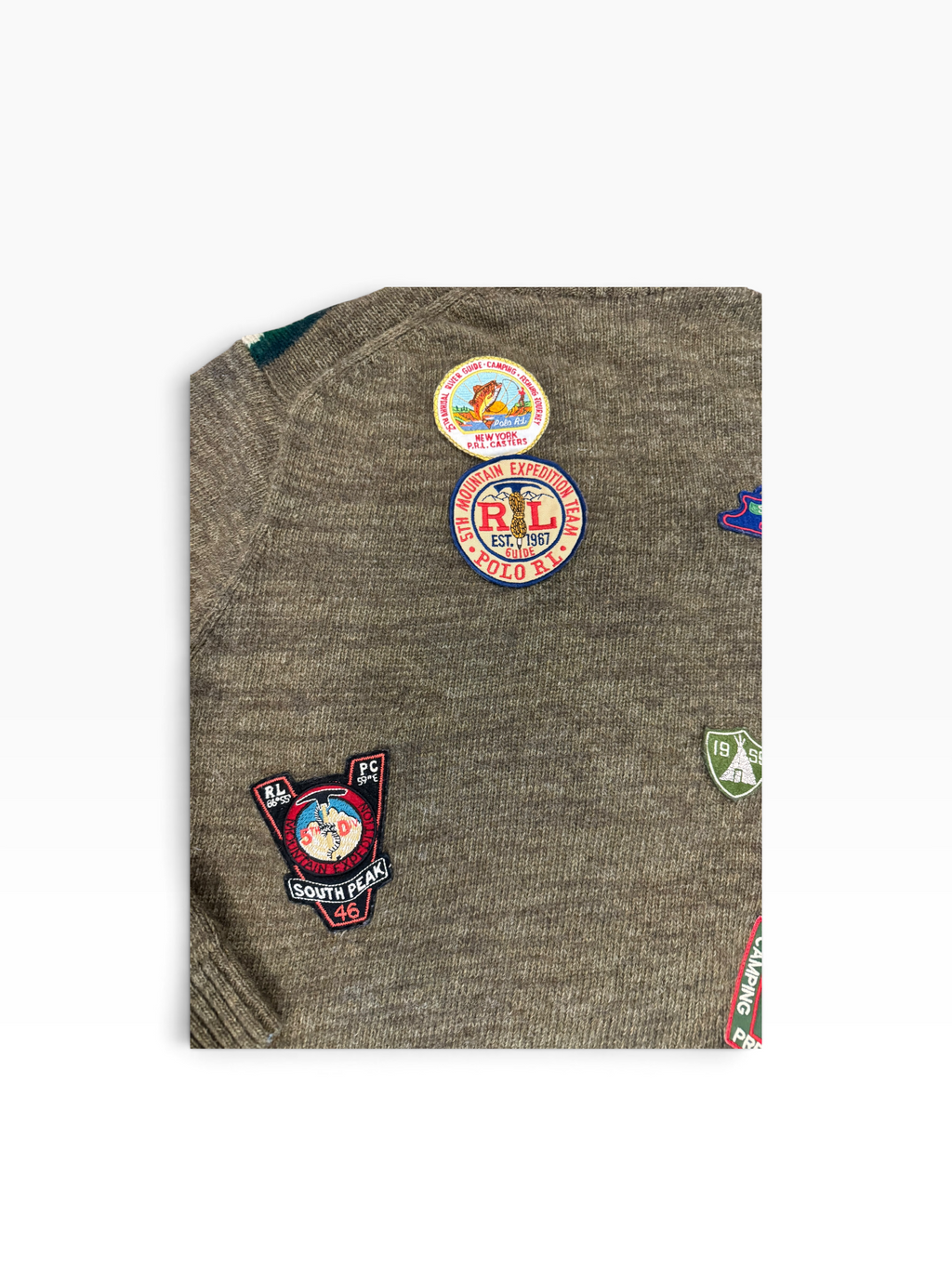 Polo Ralph Lauren Native Sportsman Bear Knit Sweater