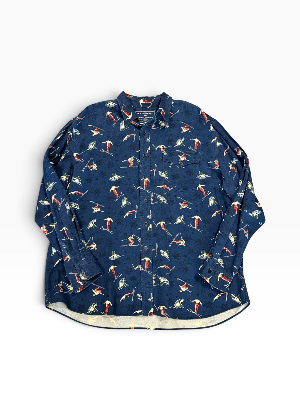 Vintage OG Polo Sport Ski Flannel Button Down
