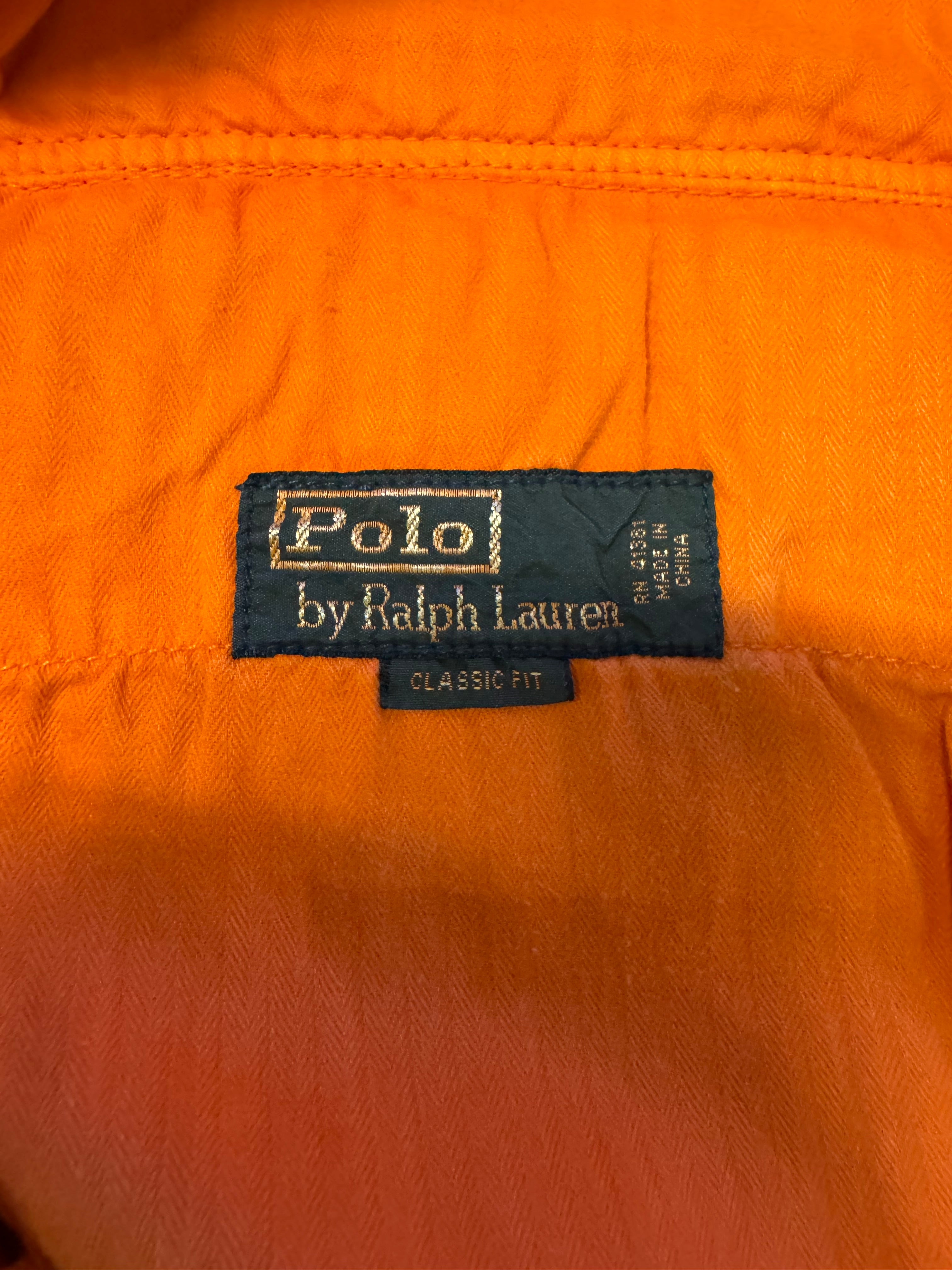 Vintage OG Polo Ralph Lauren Orange 🍊 Cargo Shorts