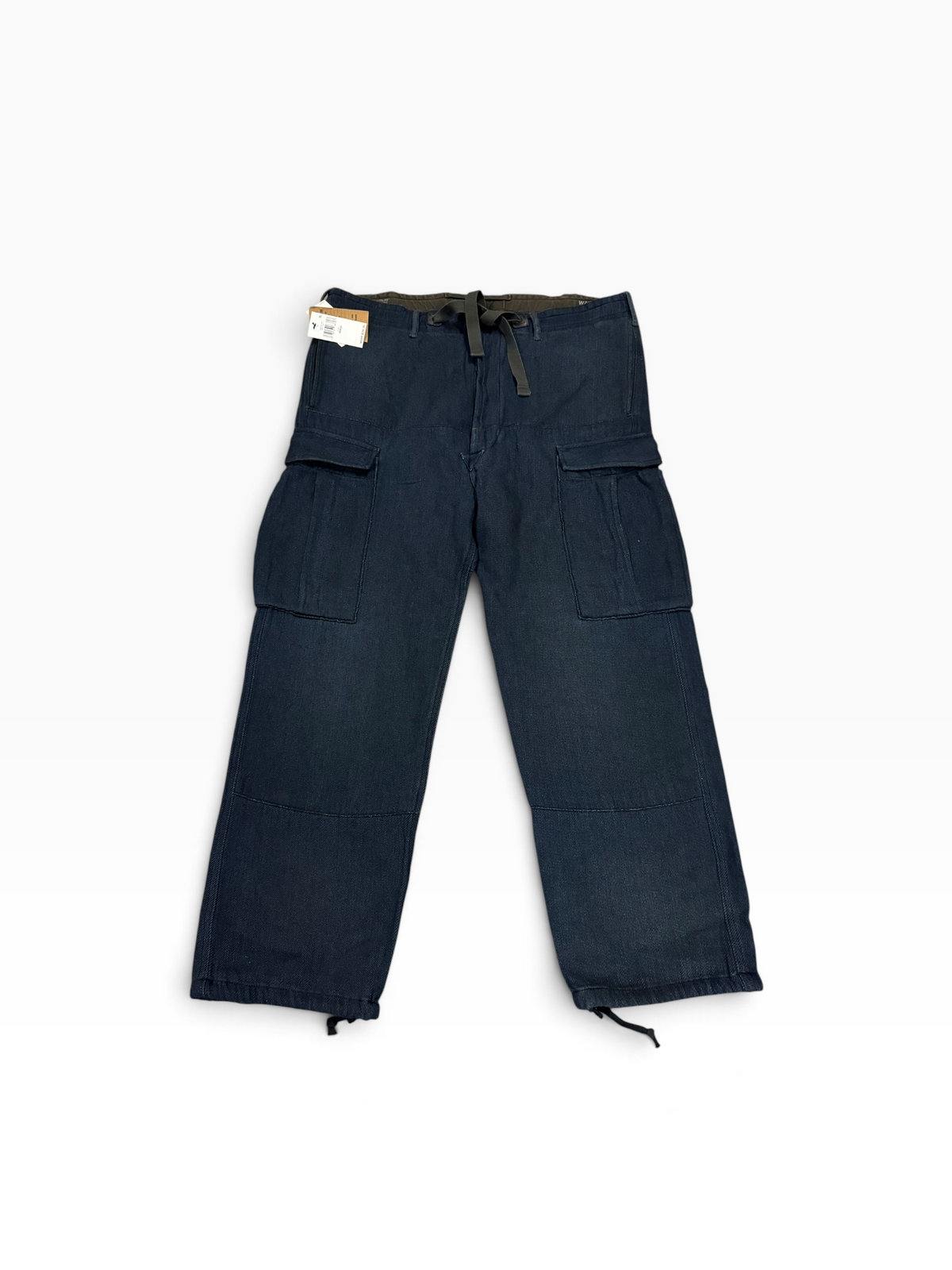 NWT RRL Ralph Lauren Heavyweight Indigo Cargo Joggers