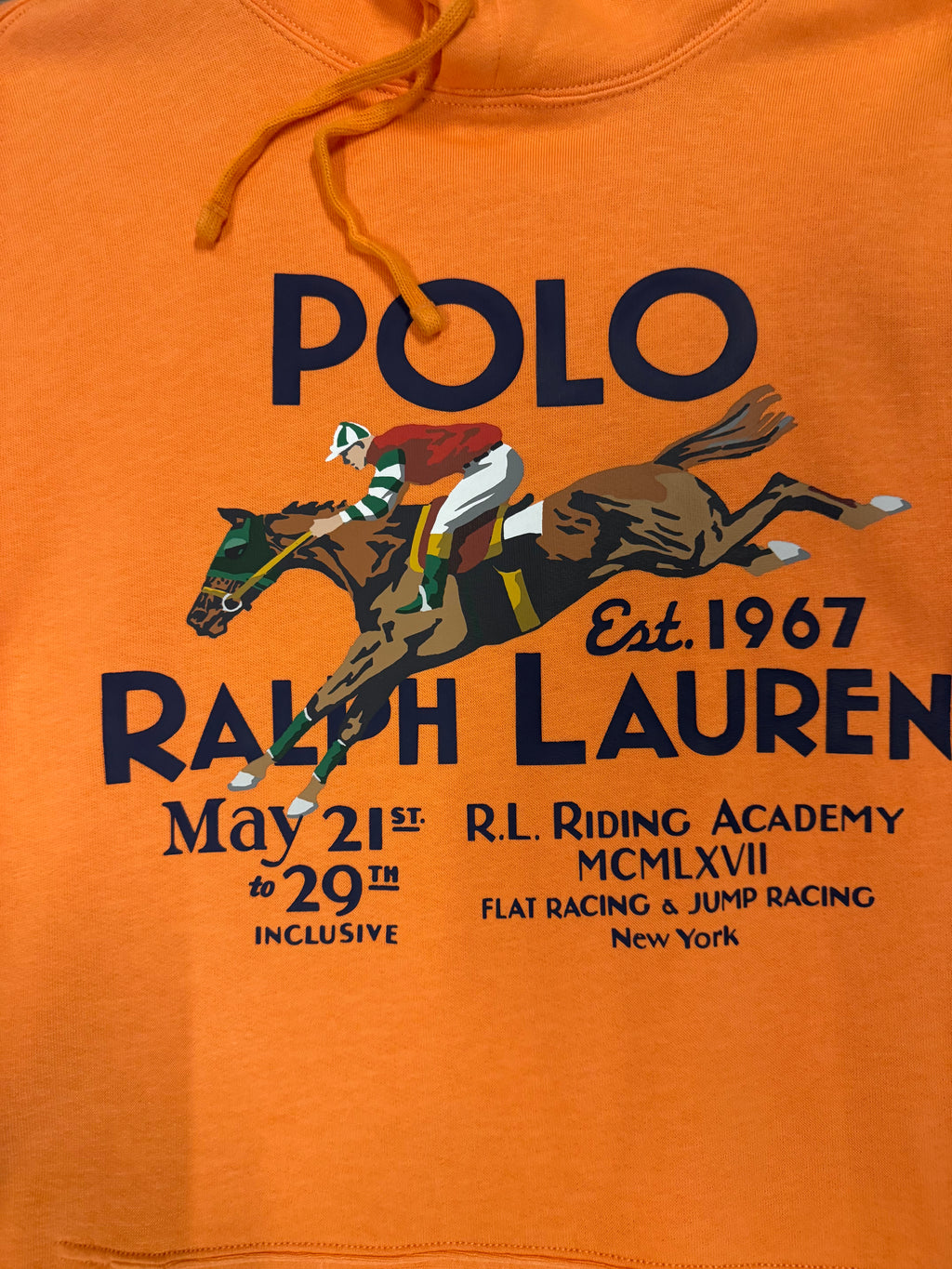 NWOT Polo Ralph Lauren Riders Academy Hoodie