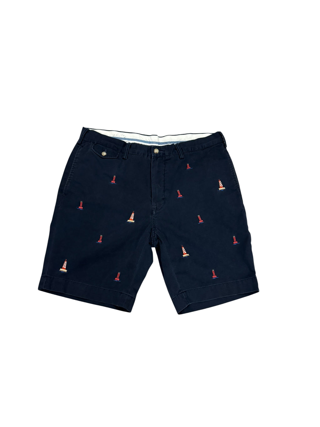 Polo Ralph Lauren Embroidered Lighthouse Sailing Shorts