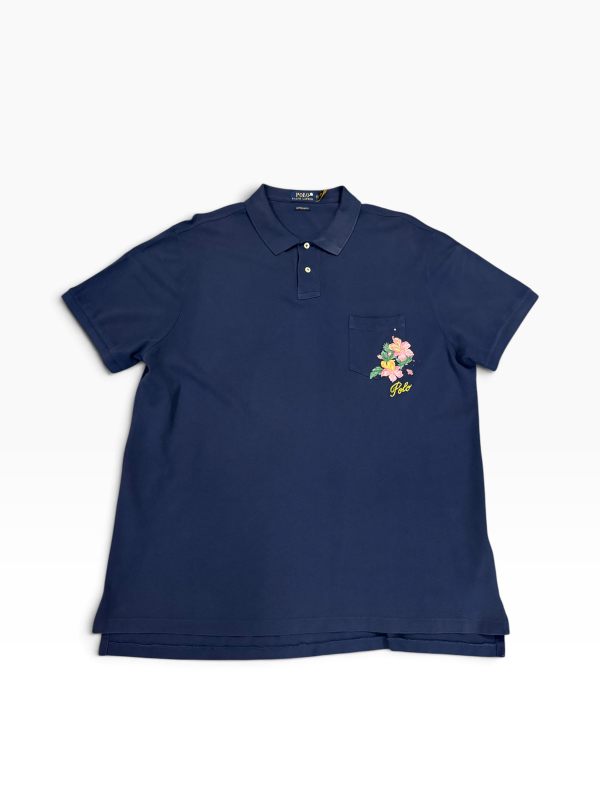 Polo Ralph Lauren Floral Graphic Spellout Shirt