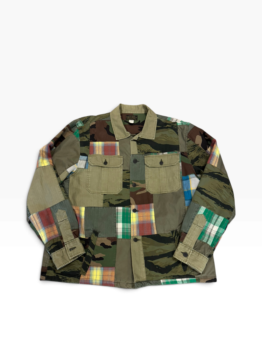 NWOT RRL Ralph Lauren Limited Edition Patchwork Workshirt