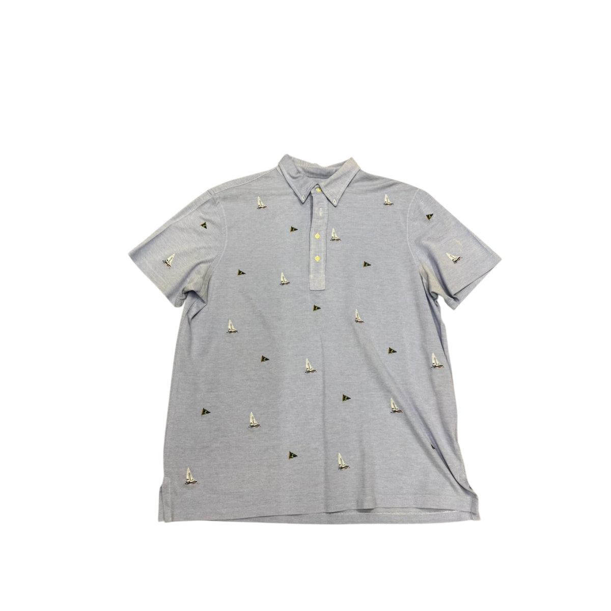 Polo Ralph Lauren Embroidered Sailing Oxford Knit Shirt
