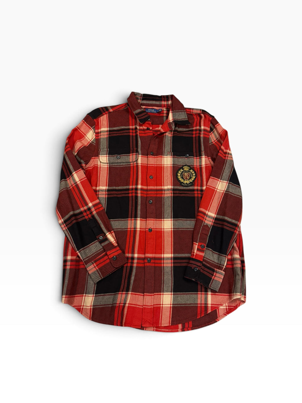 Polo Ralph Lauren Plaid Flannel Crest Button Down