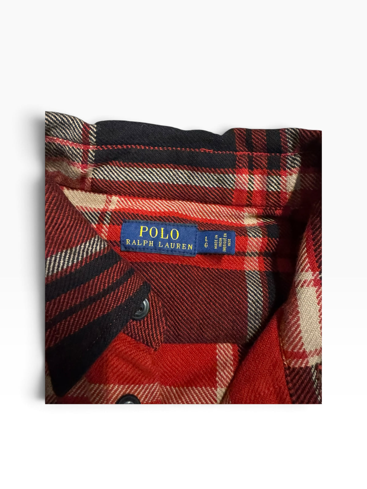 Polo Ralph Lauren Plaid Flannel Crest Button Down