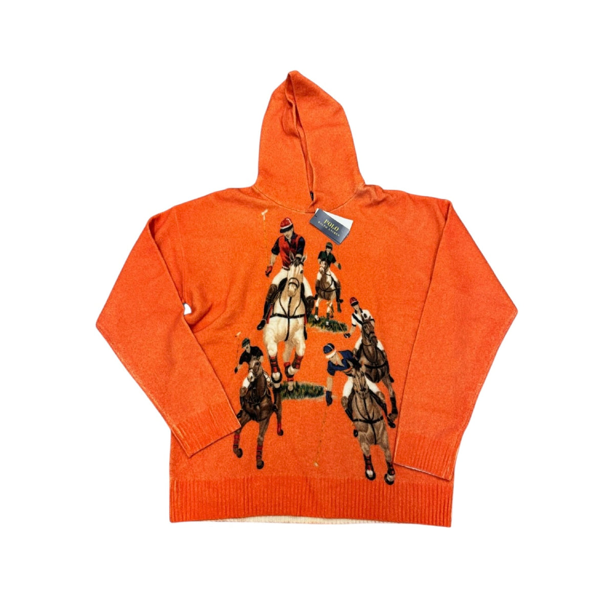 NWT Polo Ralph Lauren Wool 5 Horseman Hoodie